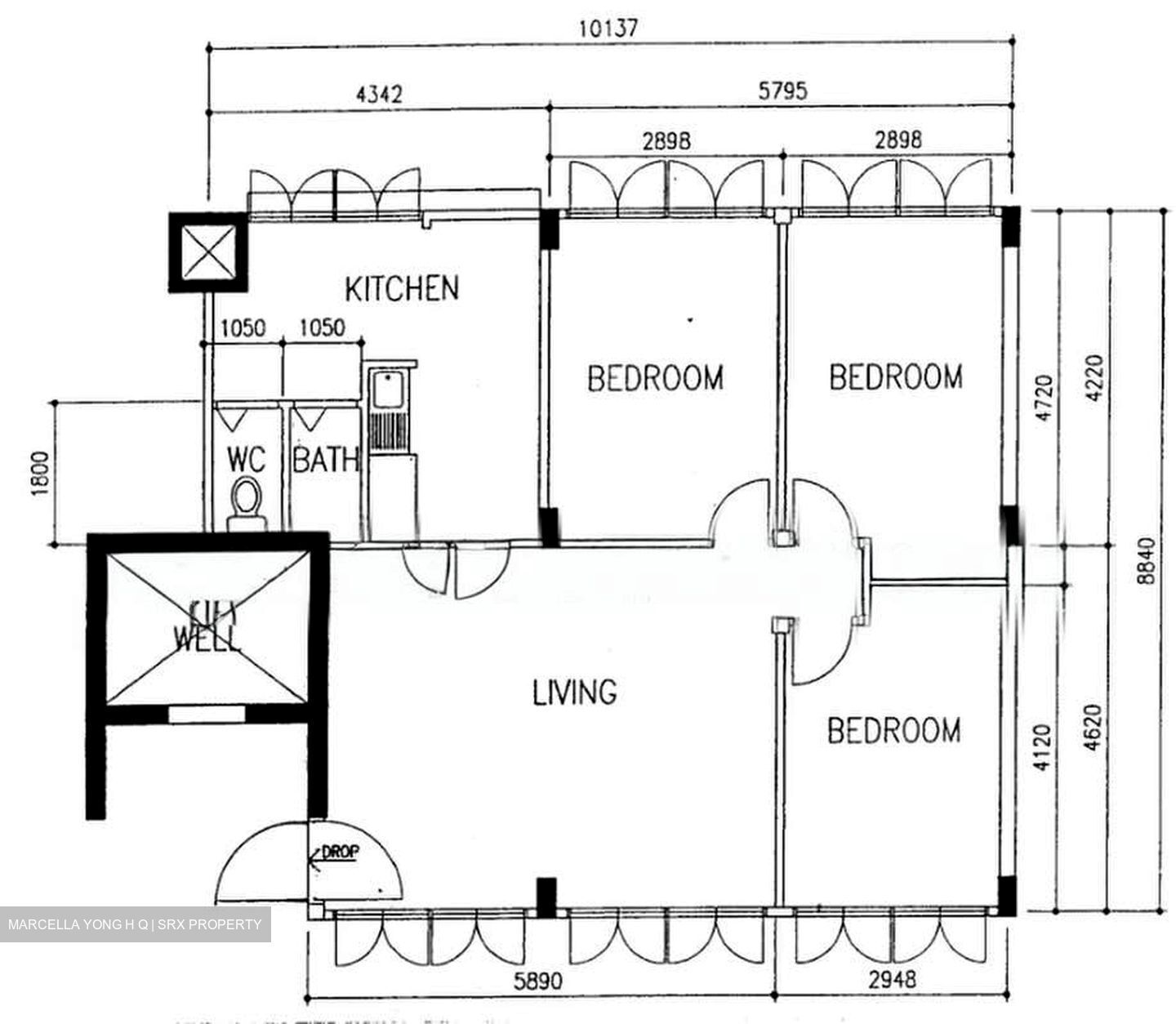 Blk 208 Toa Payoh North (Toa Payoh), HDB 4 Rooms #575473481
